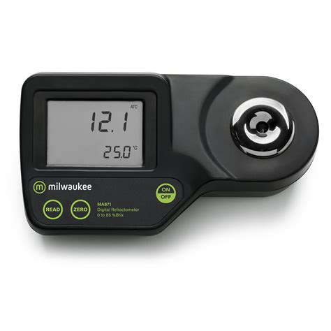 brix refractometer ma871|milwaukee digital brix refractometer.